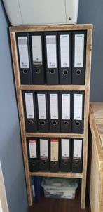 Ordner mappen archiefkast rek boekenkast 150x45cm, Ophalen, Met plank(en), Nieuw, 50 tot 100 cm