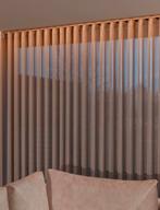 In between gordijnen hoge kwaiteit wave model, 200 cm of meer, Beige, Nieuw, Ophalen of Verzenden