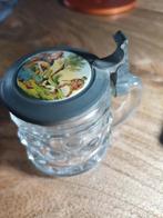 Miniatuur bierpul licht erotische voorstelling, Antiek en Kunst, Ophalen