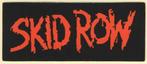 Skid Row sticker, Ophalen of Verzenden, Nieuw, Foto of Kaart