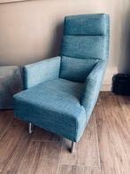 Design on Stock fauteuil turkoois, Ophalen, 75 tot 100 cm, Zo goed als nieuw, Stof