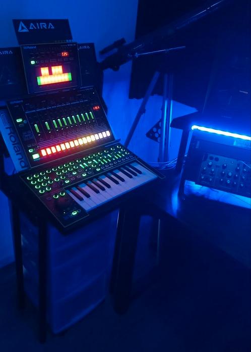 Als set tekoop Roland AIRA System-1 TB-3 TR-8, Muziek en Instrumenten, Synthesizers, Gebruikt, Roland, Ophalen