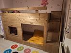 Steigerhouten hoogslaper, Kinderen en Baby's, Kinderkamer | Stapelbedden en Hoogslapers, Gebruikt, Ophalen