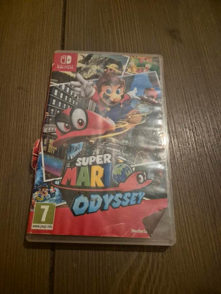 Super Mario Odyssey - Nintendo Switch, Spelcomputers en Games, Games | Nintendo Switch, Gebruikt, Platform, 1 speler, Vanaf 7 jaar