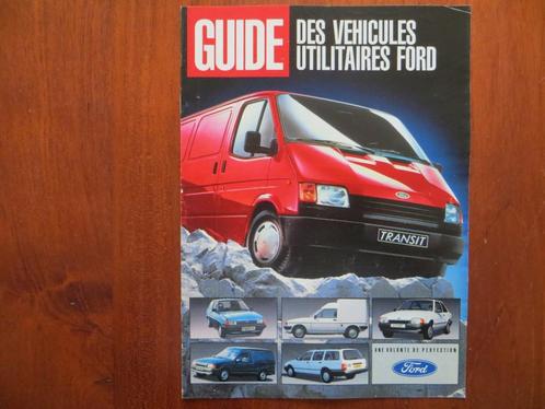 Ford Guide de vehicules utilitaires (1987) Fiesta Cube, e.a., Boeken, Auto's | Folders en Tijdschriften, Nieuw, Ford, Ophalen of Verzenden