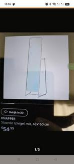 Knapper staande spiegel Ikea, Huis en Inrichting, Woonaccessoires | Spiegels, Ophalen of Verzenden