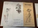 folder Schröder Den Haag, Amsterdam en Rotterdam jaren '50, Boeken, Catalogussen en Folders, Ophalen of Verzenden, Zo goed als nieuw