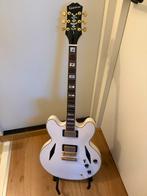 Epiphone Emily Wolfe "White Wolfe" Sheraton gitaar ES body, Muziek en Instrumenten, Epiphone, Ophalen of Verzenden, Epiphone, Solid body