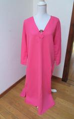 X20 ZARA nieuwe wijde lange jurk linnen katoen roze M 38/40, Kleding | Dames, Nieuw, Zara, Maat 38/40 (M), Ophalen of Verzenden