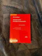 Arresten strafrecht/strafprocesrecht - T. Blom - Kluwer, Boeken, Studieboeken en Cursussen, Nieuw, Verzenden, WO