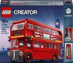 LEGO 10258 Routemaster London Bus, z.g.a.n., Ophalen of Verzenden, Zo goed als nieuw, Complete set, Lego