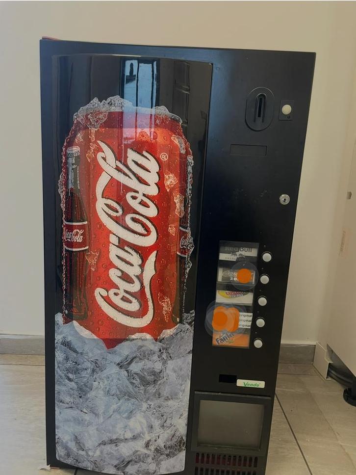 Coca Cola Blikjesautomaat - Volledig Werkend met Koeling!, Verzamelen, Automaten | Overige, Zo goed als nieuw, Ophalen