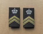 rangen overhemd DT-63  Sergeant Majoor Instructeur, Embleem of Badge, Nederland, Ophalen of Verzenden, Landmacht