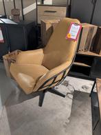 NIEUWE LEDEREN RELAXFAUTEUIL STERK AFGEPRIJSD, Huis en Inrichting, Fauteuils, Ophalen, LUXE LEDER RELAX, Minder dan 75 cm, Nieuw