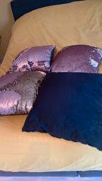Kussentjes, Huis en Inrichting, Woonaccessoires | Kussens, Ophalen of Verzenden, Zo goed als nieuw, Vierkant