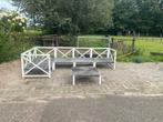 Tuinsetje, op verschillende manier neer te zetten, Ophalen, Gebruikt, Hout, Loungeset