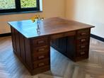 Antiek Houten Bureau met Lades, Ophalen