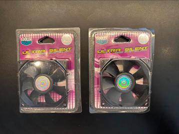 2x Cooler Master 80mm Ultra Silent Fan – Nieuw & Compleet beschikbaar voor biedingen