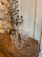 (Bowl) glaasjes Duralex France fruit dessin,vintage,zgan, Ophalen of Verzenden