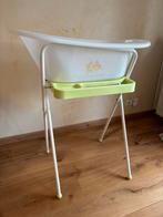 Retro baby badje met afvoerslang en standaard, Gebruikt, Badje, Standaard, Ophalen