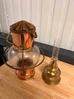 Koperen / messing lantaarn, Watersport en Boten, Ophalen of Verzenden, Gebruikt, Overige typen