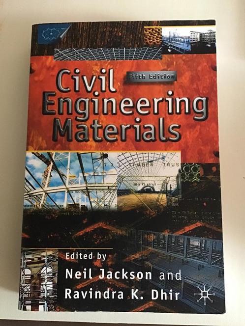 Civil Engineering Materials, Neil Jackson, Ravindra,, Boeken, Studieboeken en Cursussen, Zo goed als nieuw, HBO, Beta, Verzenden