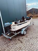 Crescent 410 roofvisboot, Watersport en Boten, Ophalen, Tot 10 pk, Zo goed als nieuw, 3 tot 6 meter