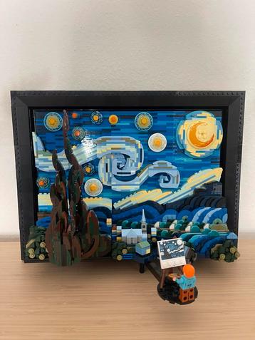 Lego replica vincent van gogh starry night beschikbaar voor biedingen