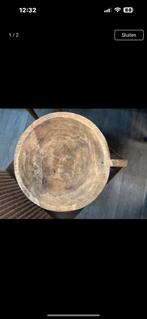 Fruit Schaal, dienblad hout 42 cm, Ophalen, Schaal, Rond, Hout