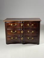 Franse ladekast commode 18e eeuw, Ophalen, Gebruikt, 25 tot 50 cm, Minder dan 100 cm