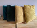 5 kussens in goede staat, Huis en Inrichting, Woonaccessoires | Kussens, Ophalen of Verzenden, Zo goed als nieuw, Vierkant