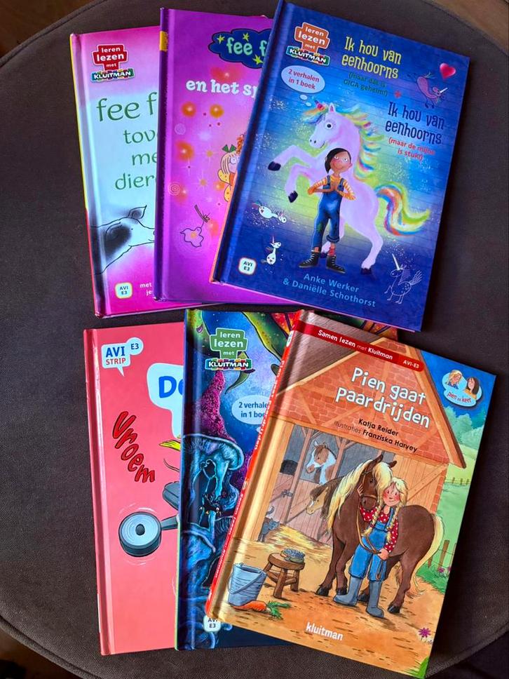 Boekenpakket AVI E3 (Kluitman, Zwijsen etc.), Boeken, Kinderboeken | Jeugd | onder 10 jaar, Fictie algemeen, Ophalen