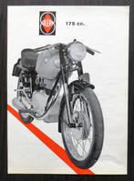Folder Gilera 175 - 1956 (Italiaans), Motoren, Handleidingen en Instructieboekjes, Verzenden, Overige merken