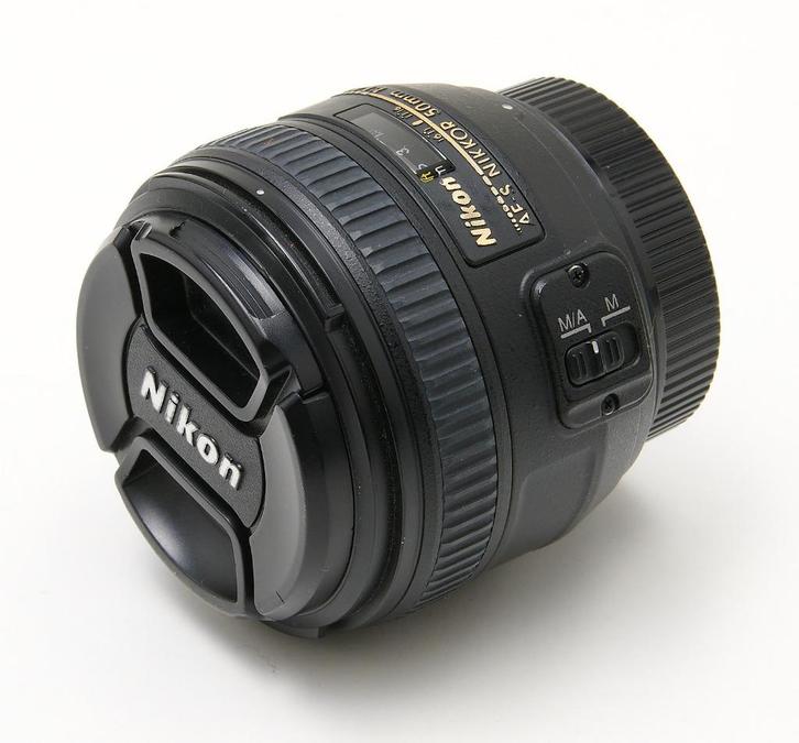 Nikon AF-S Nikkor 50mm f/1.4G, Audio, Tv en Foto, Fotografie | Lenzen en Objectieven, Zo goed als nieuw, Standaardlens, Ophalen