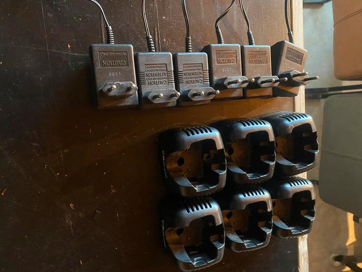 Partij Portofoons: TTI & Midland G8 met Opladers, Telecommunicatie, Portofoons en Walkie-talkies, Gebruikt, Portofoon of Walkie-talkie