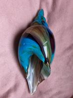 Decoratieve glazen schelp murano glas onbeschadigd design, Antiek en Kunst, Antiek | Glas en Kristal, Ophalen of Verzenden