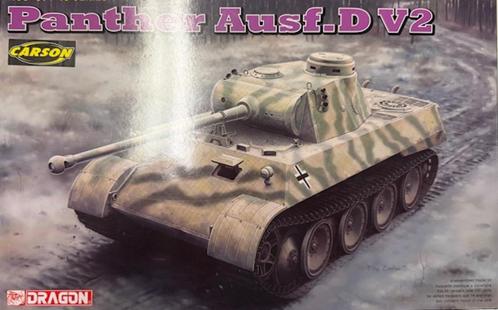 Coelianmodels, Dragon 6822, Panther Ausf.D V2, 1/35, € 49,99, Hobby en Vrije tijd, Modelbouw | Auto's en Voertuigen, Nieuw, Tank