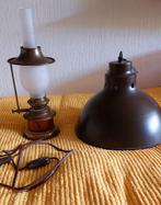 Vintage lampen, 70-er jaren stijl, Huis en Inrichting, Lampen | Hanglampen, Ophalen, Gebruikt, Minder dan 50 cm