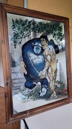 Vintage Gotlib spiegel The True Tarzan !!  groot formaat !, Ophalen
