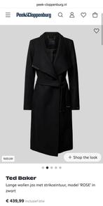 Nieuw! Ted baker jas mantel Rose T2 (maat 38), Kleding | Dames, Jassen | Winter, Maat 38/40 (M), Zwart, Nieuw, Ophalen of Verzenden