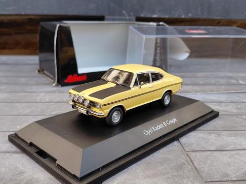 Opel Kadett B Coupé Rallye 1900 geel 1967-1973 1/43 Schuco, Hobby en Vrije tijd, Modelauto's | 1:43, Zo goed als nieuw, Auto, Schuco