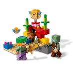 Lego Minecraft 21164, Het Koraalrif, Ophalen of Verzenden, Zo goed als nieuw