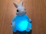 Bedlampje konijn. Verandert van kleur, Ophalen, Zo goed als nieuw