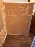 Kurk prikbord met aluminium lijst 120 x 90, Ophalen of Verzenden, Gebruikt