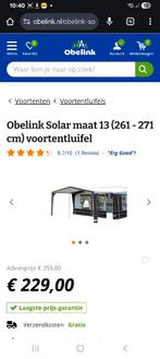 Voortentluifel obelink solar maat13 1 maal gebruikt bon, Ophalen of Verzenden, Zo goed als nieuw