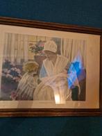 Vintage plaat verpleegster, Antiek en Kunst, Ophalen of Verzenden