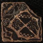 relief vloer tegel Duitsland Aachen 16e eeuw, Antiek en Kunst, Antiek | Keramiek en Aardewerk, Ophalen