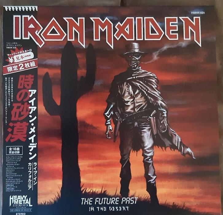 Iron Maiden live 2023 2-lp Black Sabbath Judas Priest Jaguar, Cd's en Dvd's, Vinyl | Hardrock en Metal, Zo goed als nieuw, Verzenden