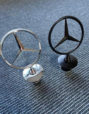 zilver mercedes ster zwart ster mercedes goud ster S-klasse beschikbaar voor biedingen
