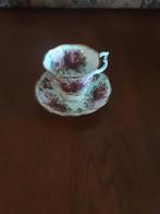 Royal Albert heren kop en schotel Summer Bounty series Ruby, Antiek en Kunst, Antiek | Servies los, Ophalen of Verzenden